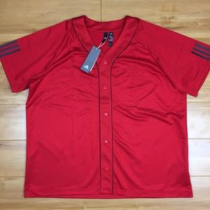 Adidas Sport Baseball Jersey Men’s 2XL
